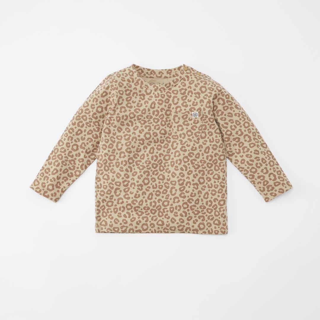 Cloby - Langarmshirt UPF 50 leoprint