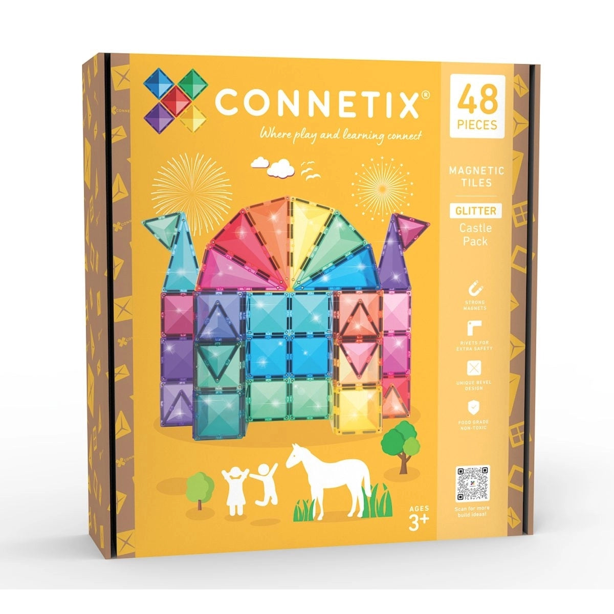 Connetix - Magnetbausteine Glitter Castle