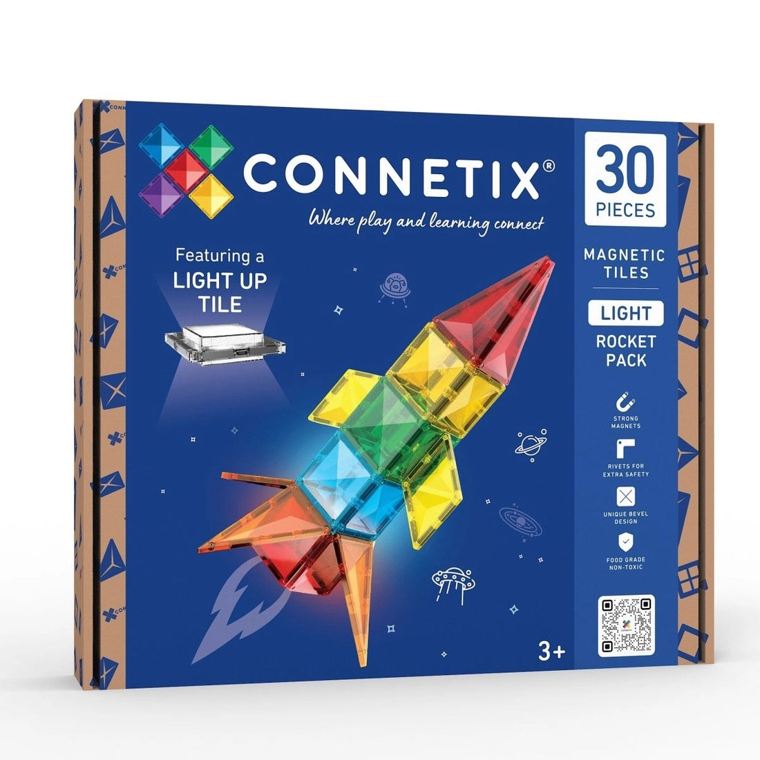 Connetix - Magnetbausteine Licht Rakete - AURYN Shop