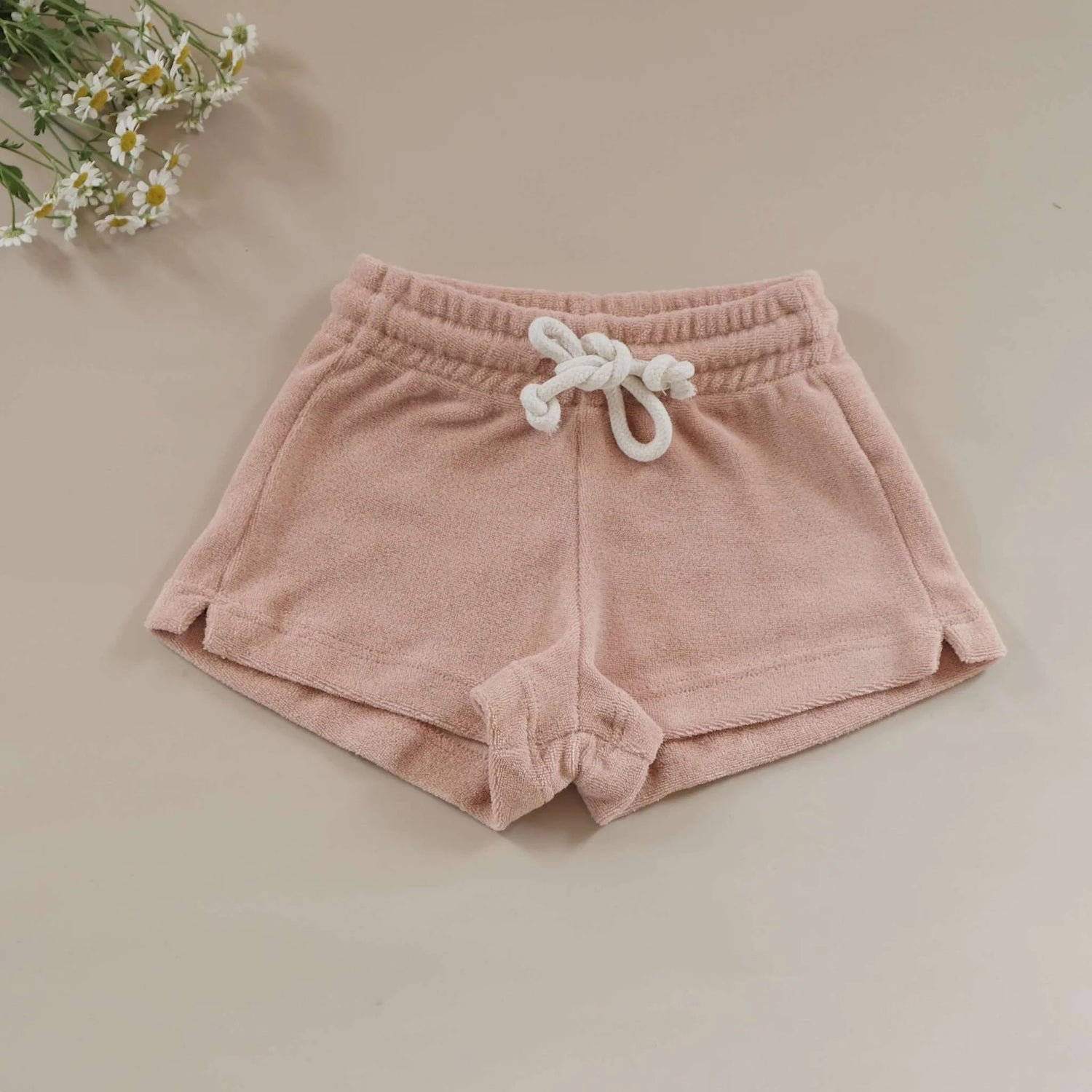 Cosy Roots - Baby Shorts „Terry“ rosa