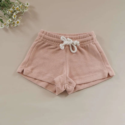 Cosy Roots - Baby Shorts „Terry“ rosa