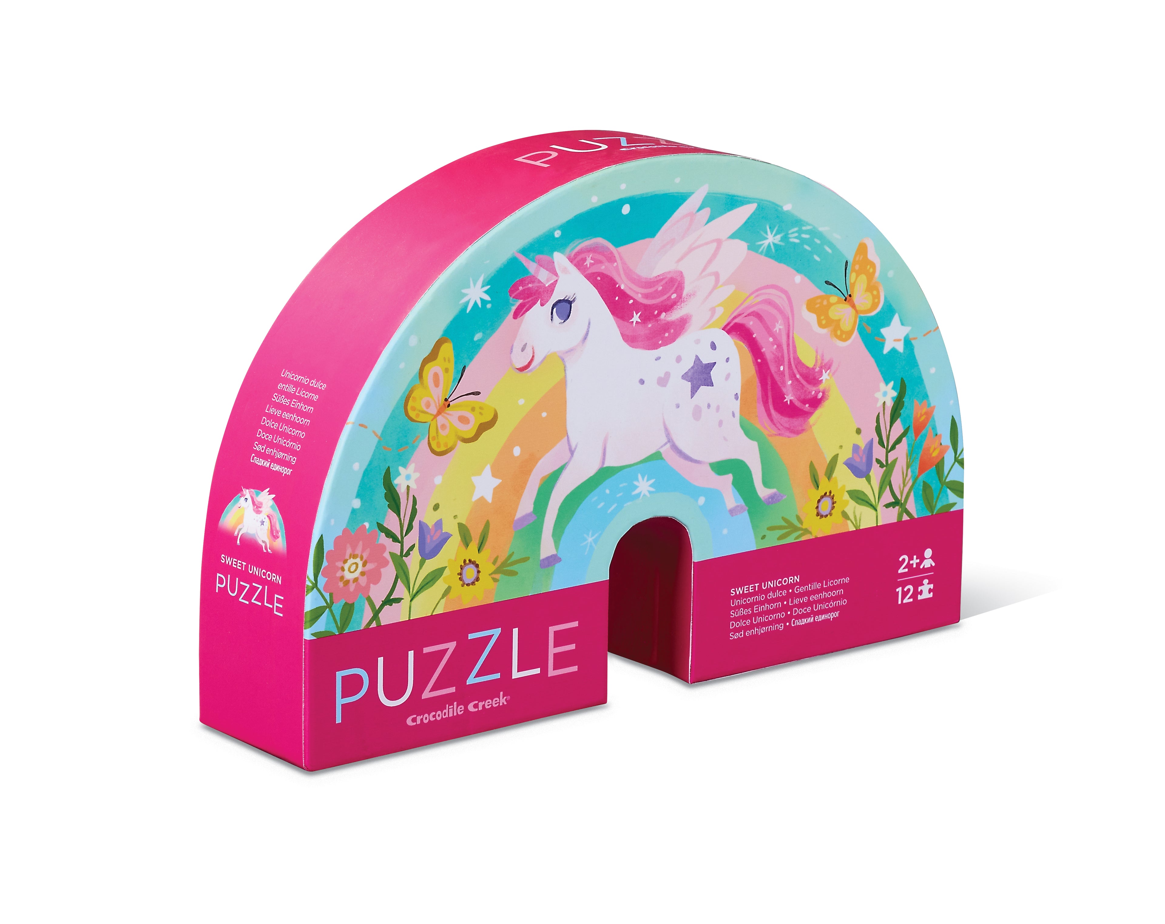 Crocodile Creek - 12- teiliges Puzzle Einhorn