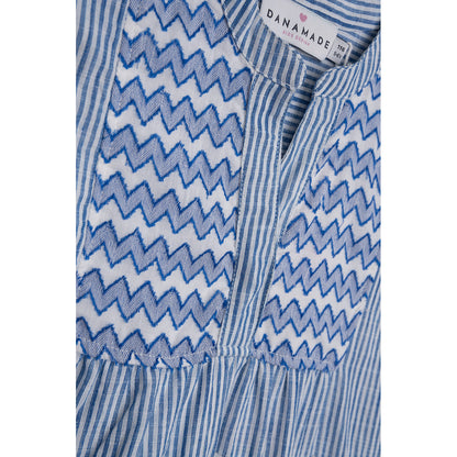 Danamade - Kinder Sommerkleid "Druna" Bohemian blau MINI &amp; ME