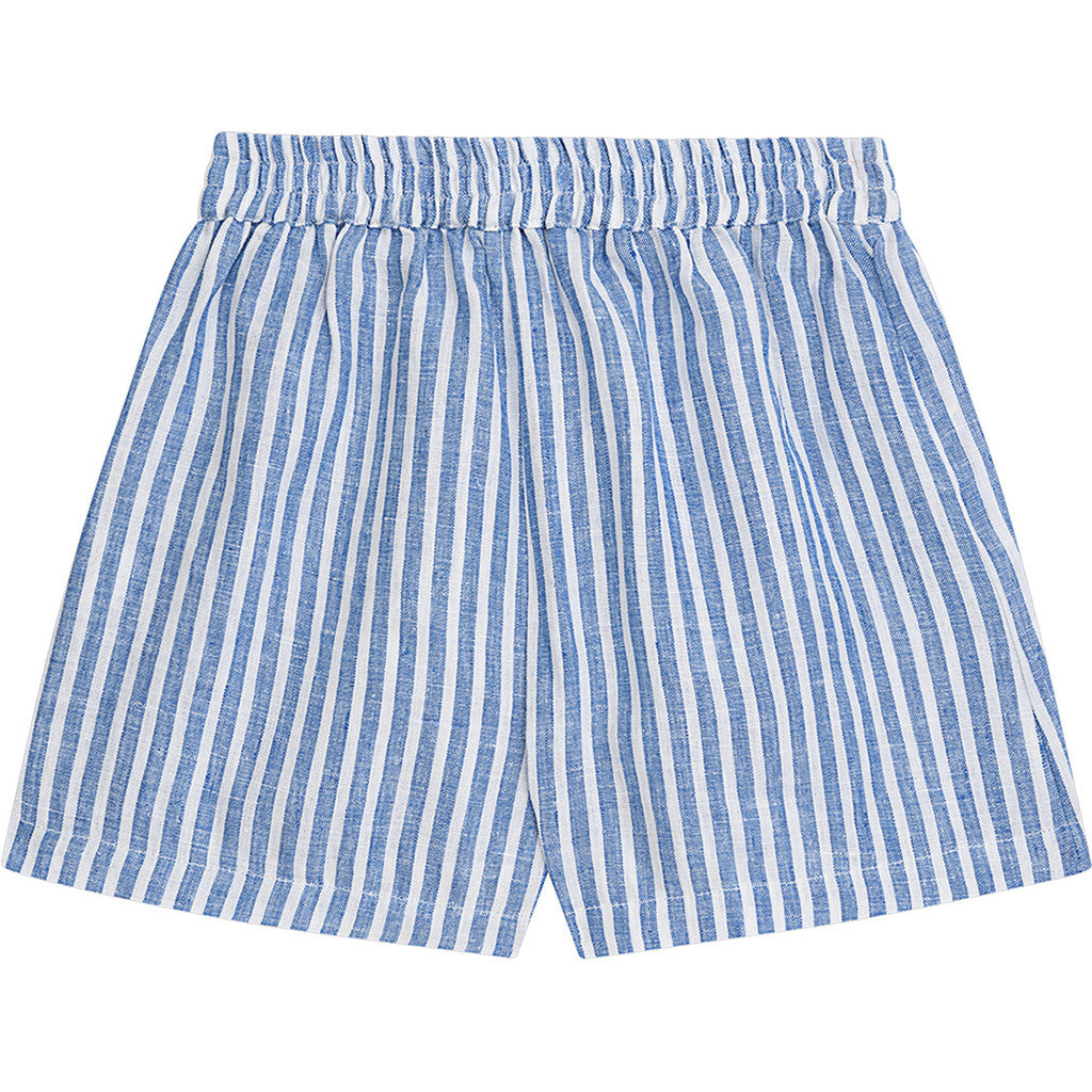 Danamade - Damen Leinenshorts "Dstella" Streifen blau weiß MINI &amp; ME