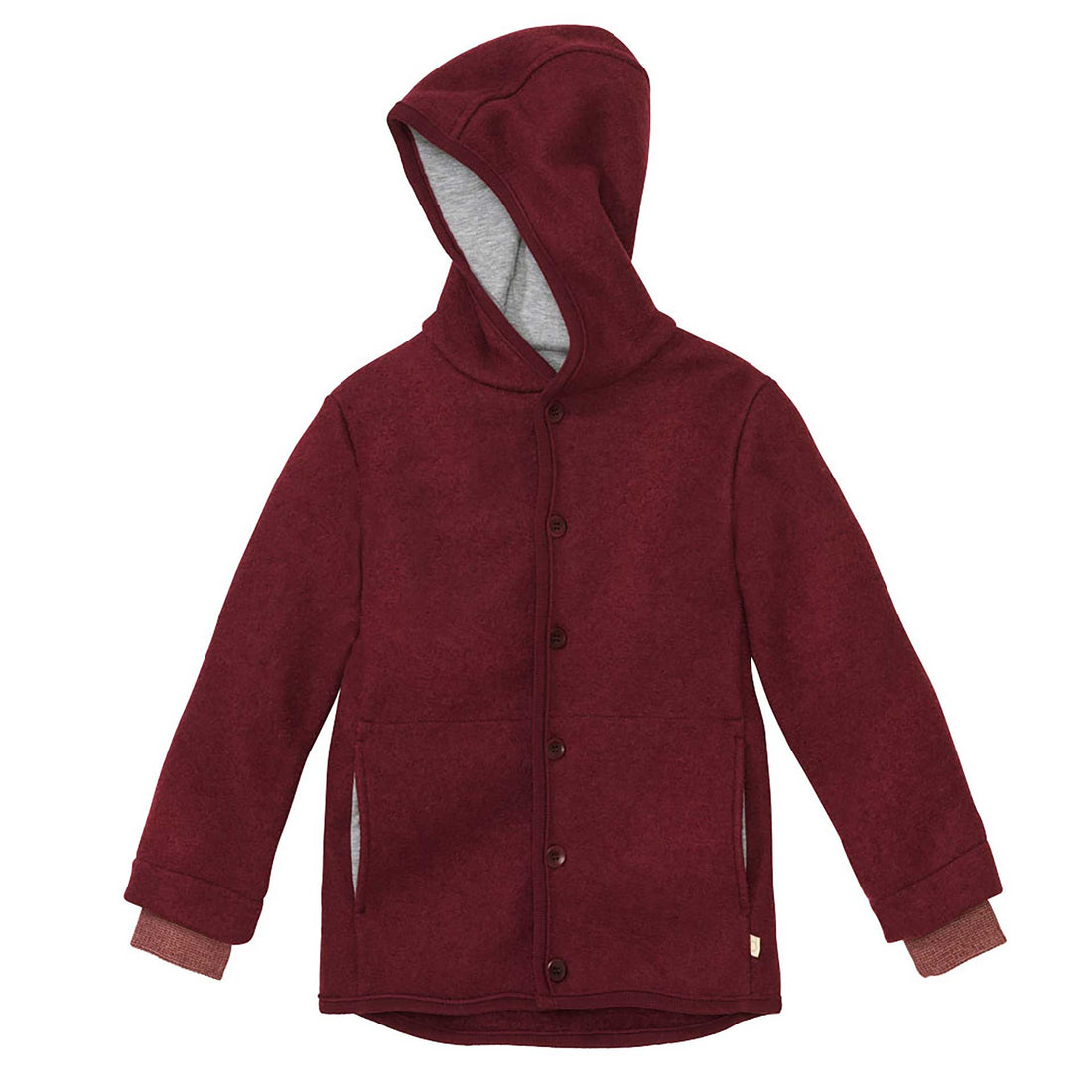 Disana - Kinder Walkjacke Wolle cassis