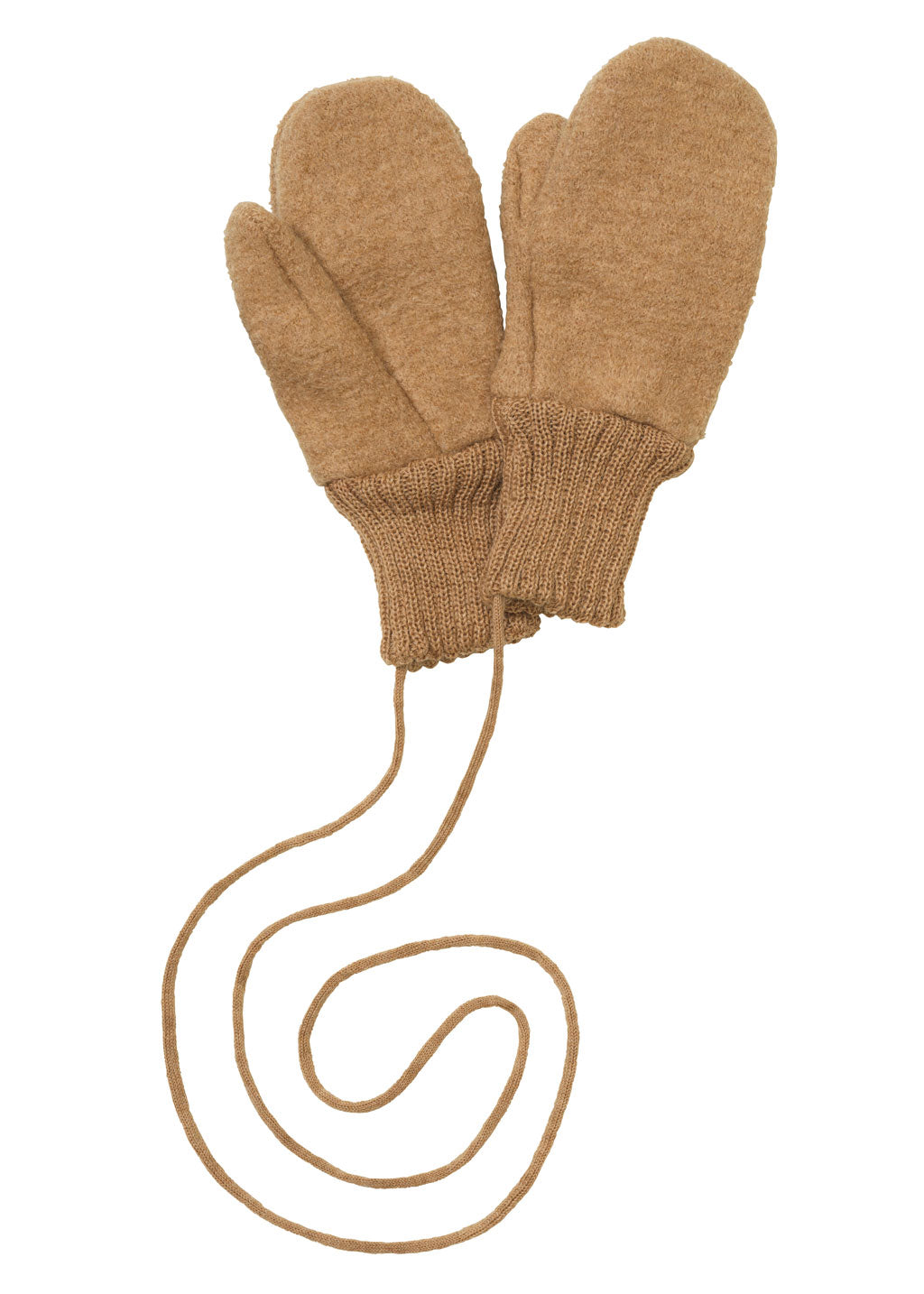 Disana - Walkhandschuhe Wolle beige