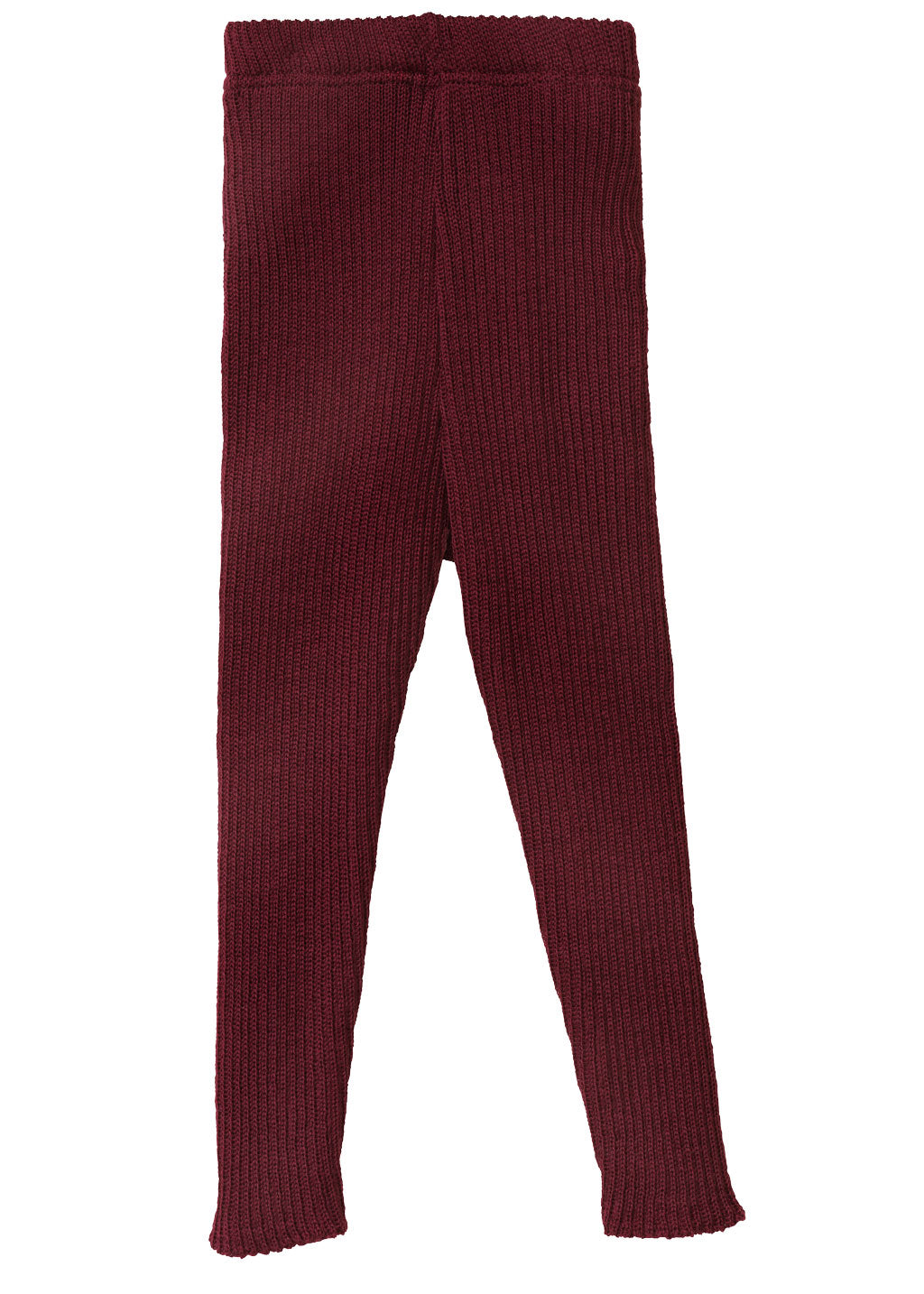 Disana - Baby Strickleggings Wolle Weinrot