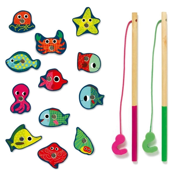 Djeco - Angelspiele: Bunte Fische