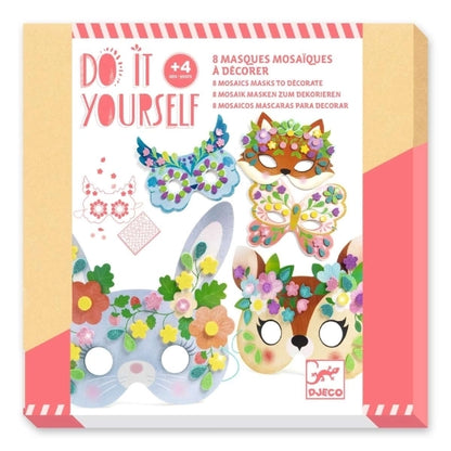 Djeco - DIY: 8 masken Tiere