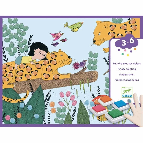 Djeco-Safari-fingermalen