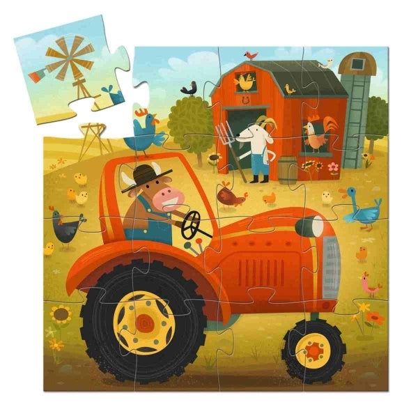Djeco-traktor-puzzle