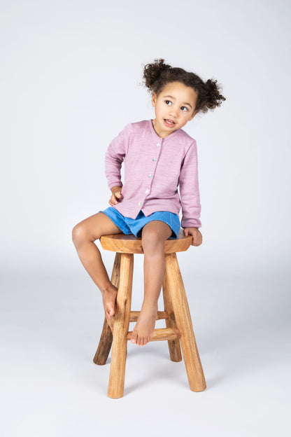 Engel - Baby Cardigan Wolle rosa