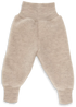Engel - Baby Hose Wolle mit Nabelbund beige
