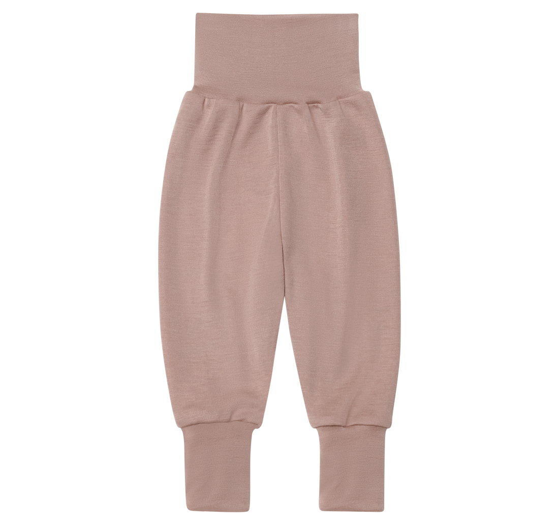 Engel - Baby Hose Wolle/Seide mit Nabelbund rosa