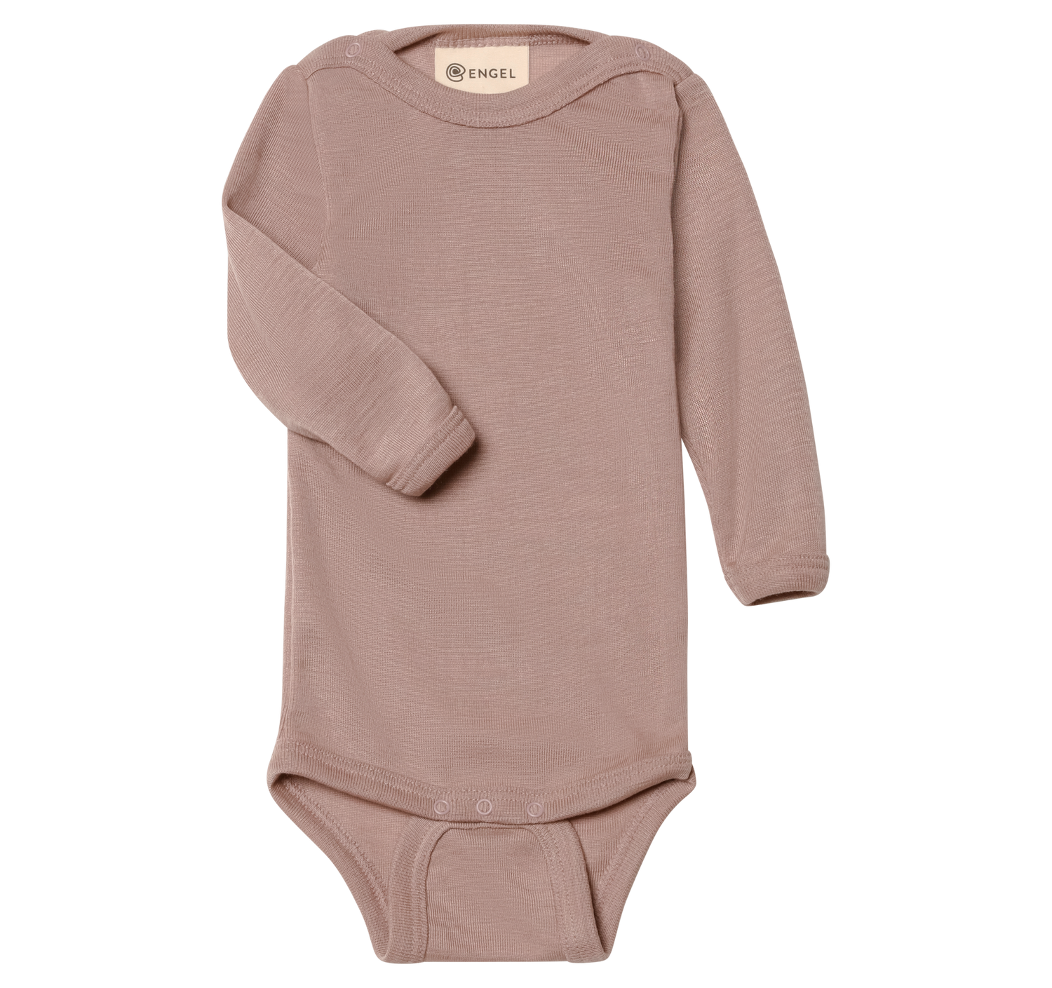 Engel - Baby Body Wolle/ Seide rosa