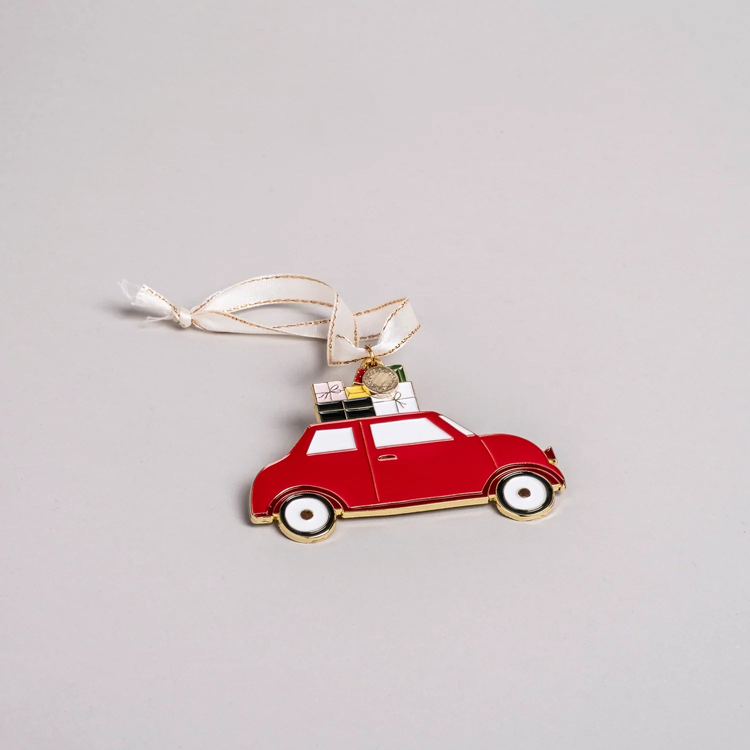 Eulenschnitt - Baumschmuck Weihnachtsauto