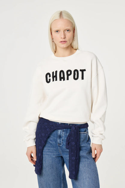 FABIENNE CHAPOT - Damen Sweater Terry weis "CHAPOT"
