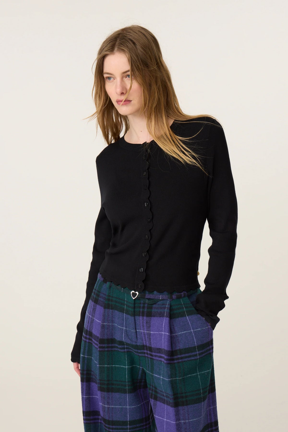 FABIENNE CHAPOT - Damen Cardigan Scarlett schwarz