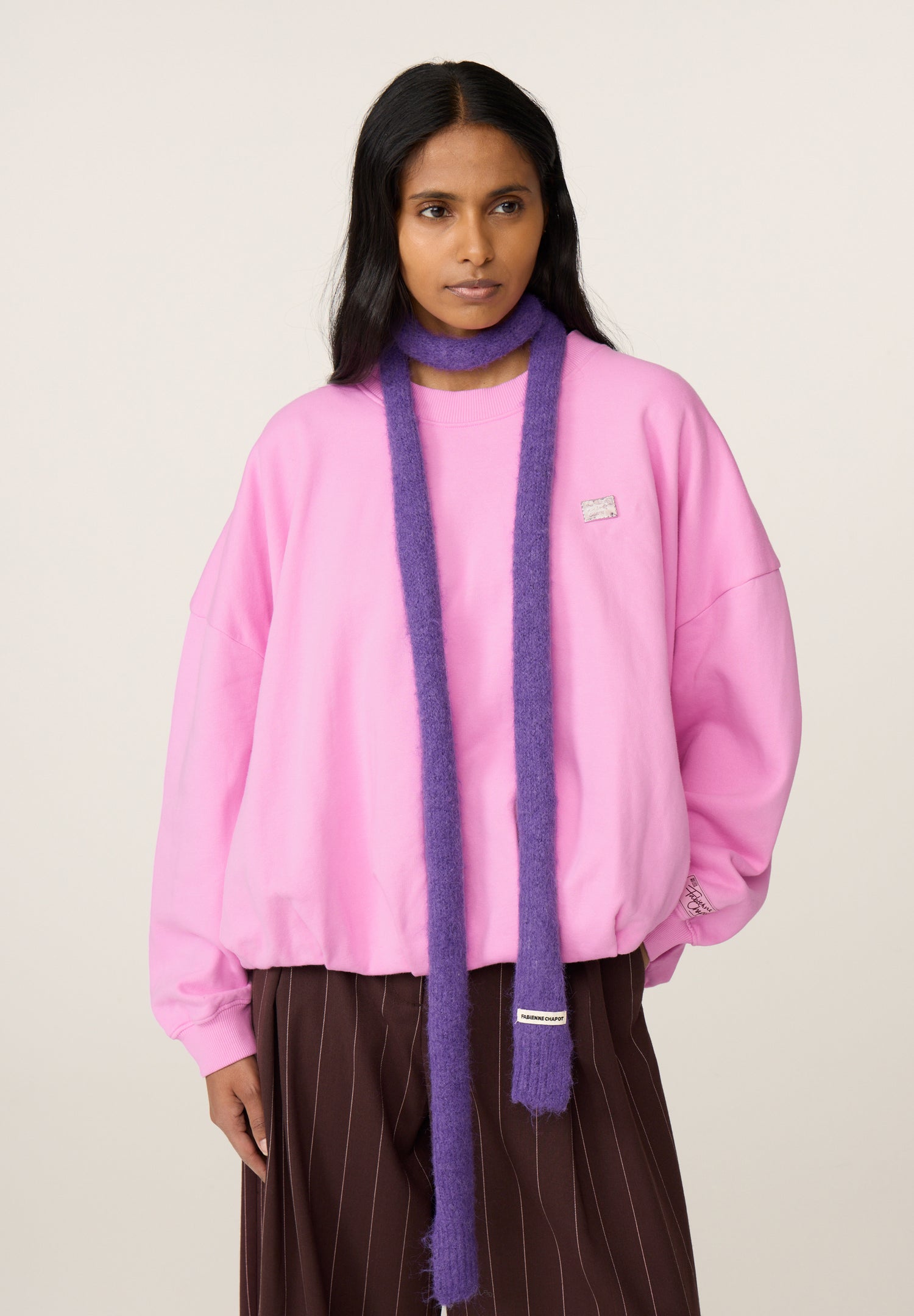 FABIENNE CHAPOT - Damen Sweater Bubble rosa