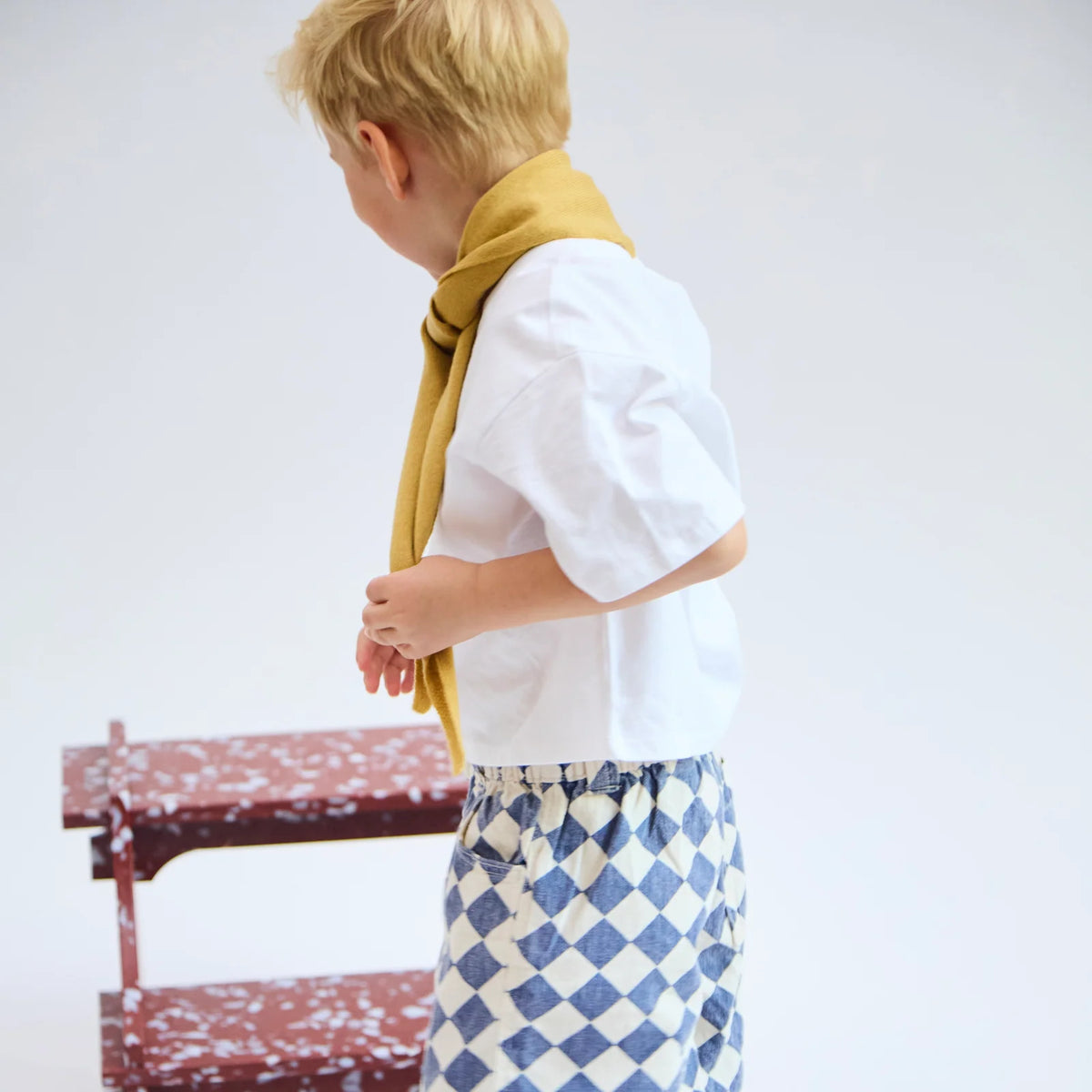 Finding Dodo - Dreieckstuch Cashmere senfgelb