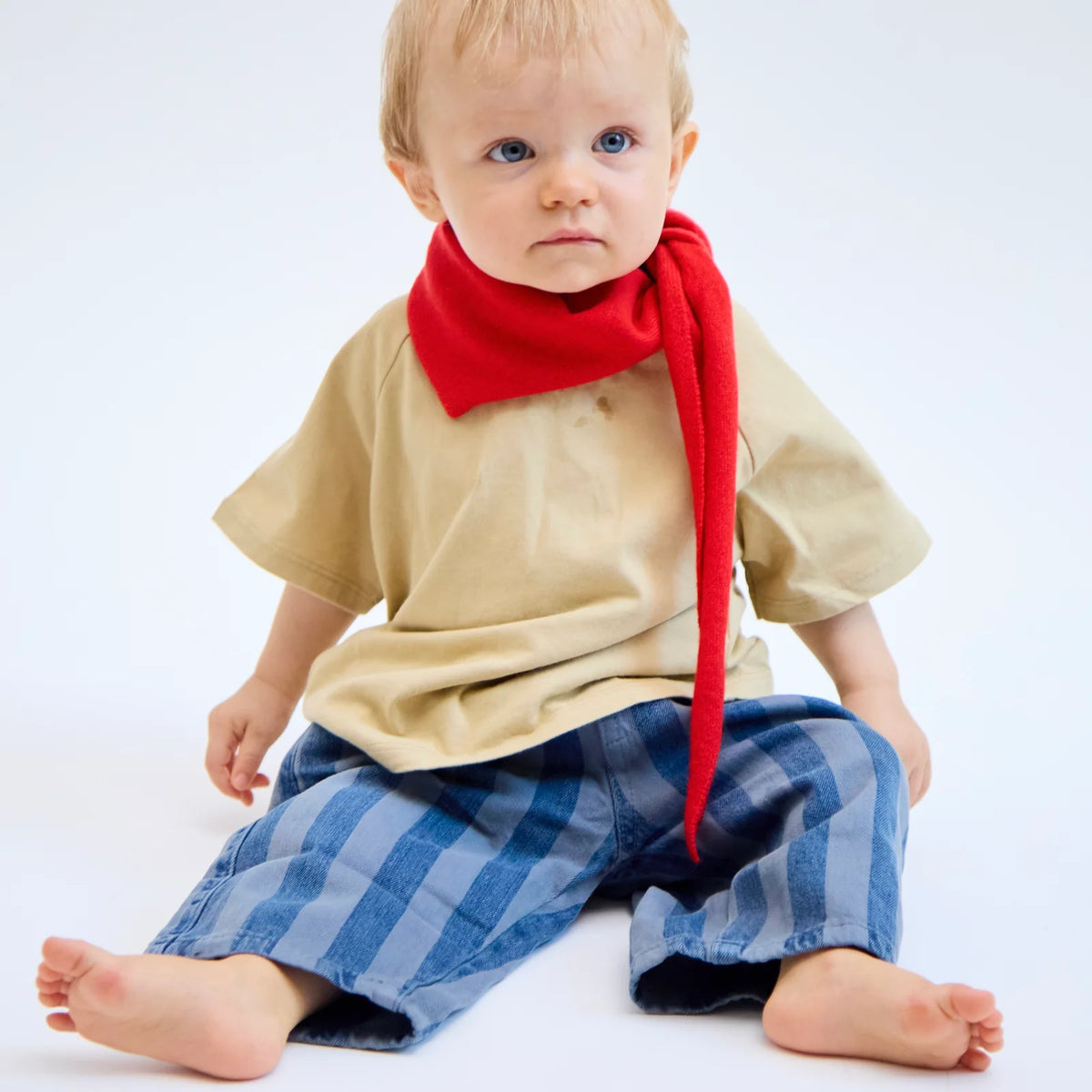 Finding Dodo - Dreieckstuch Cashmere rot