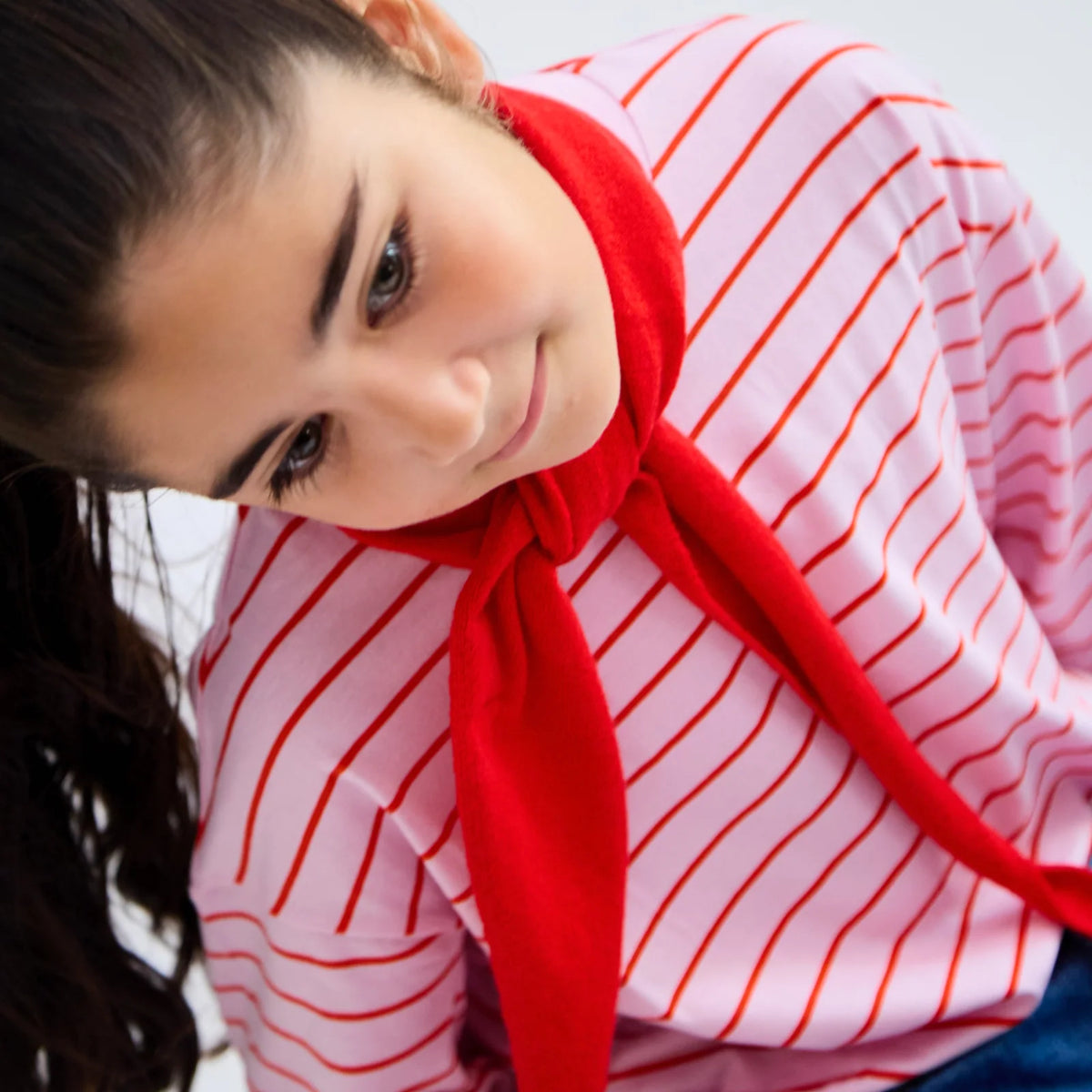 Finding Dodo - Dreieckstuch Cashmere rot