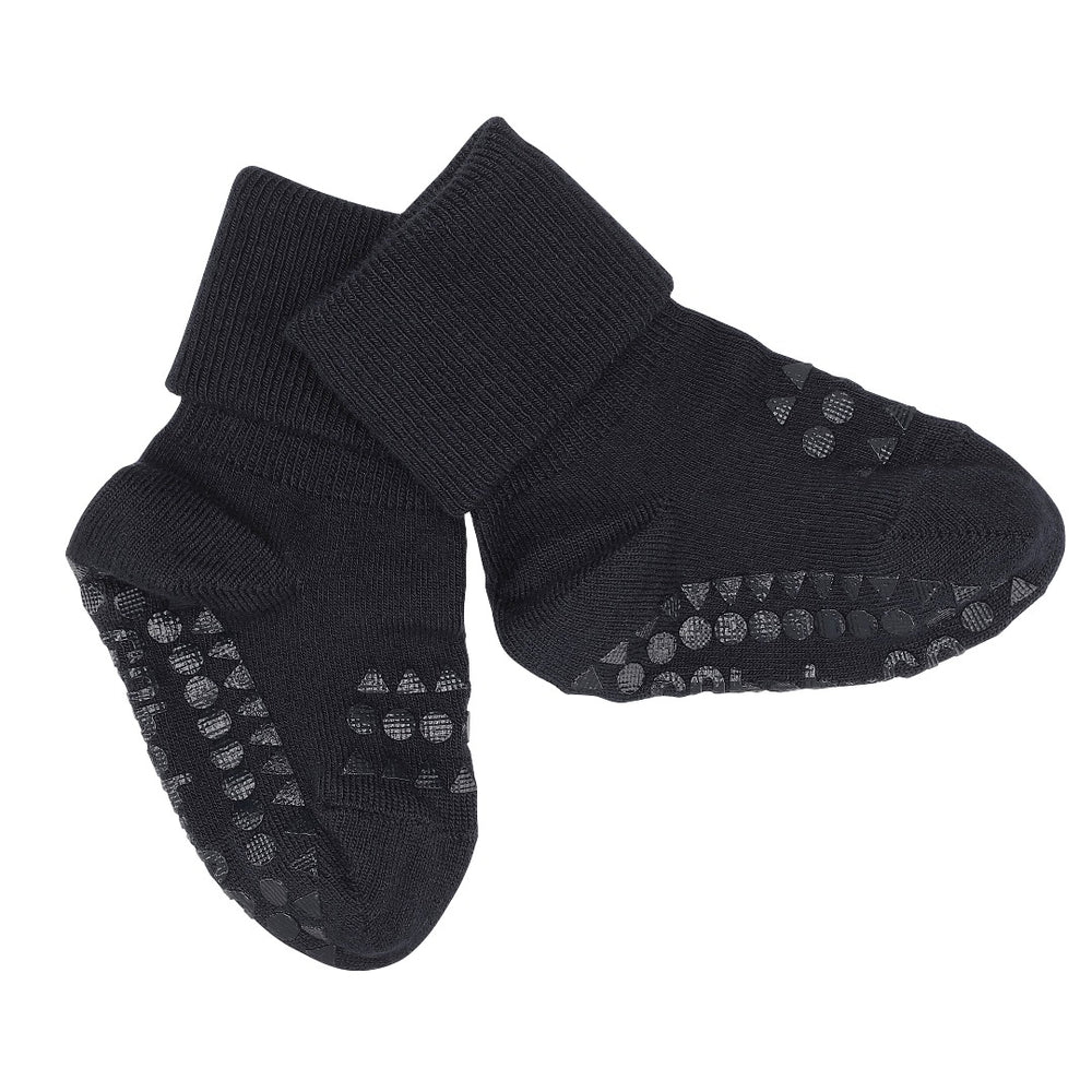 Go Baby Go - Bambus Stoppersocken dunkelblau