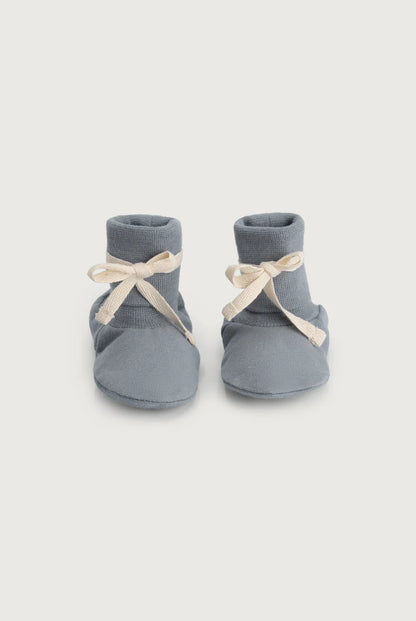 Gray Label - Baby Schuhe Bio-Baumwolle Blau Grau