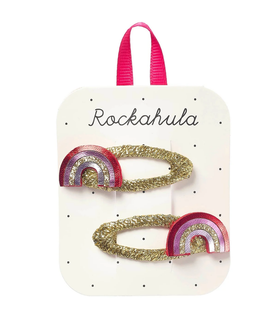 Rockahula - Haarspangen 2-er Set Regenbogen Glitzer