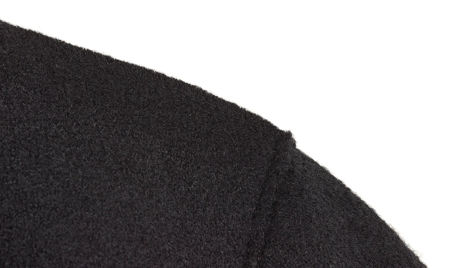 Halfen - schwarzer Walkblazer aus Wolle