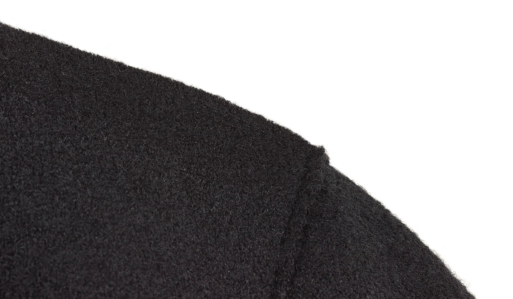 Halfen - schwarzer Walkblazer aus Wolle