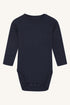 Hust & Claire - Baby Body Wolle/ Seide dunkelblau