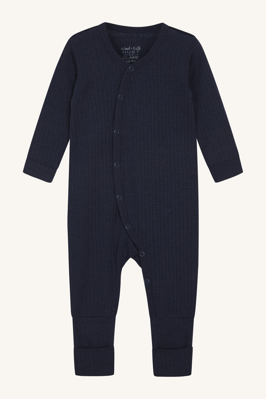 Hust & Claire - Baby Srampler Wolle/ Seide dunkelblau