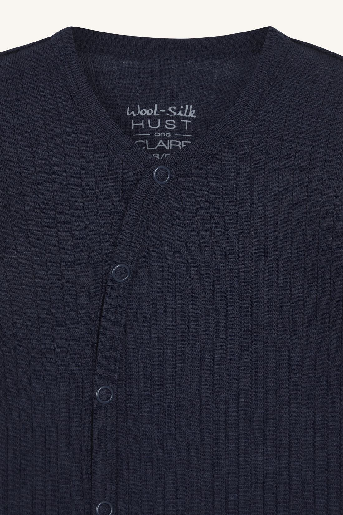 Hust &amp; Claire - Baby Srampler Wolle/ Seide dunkelblau