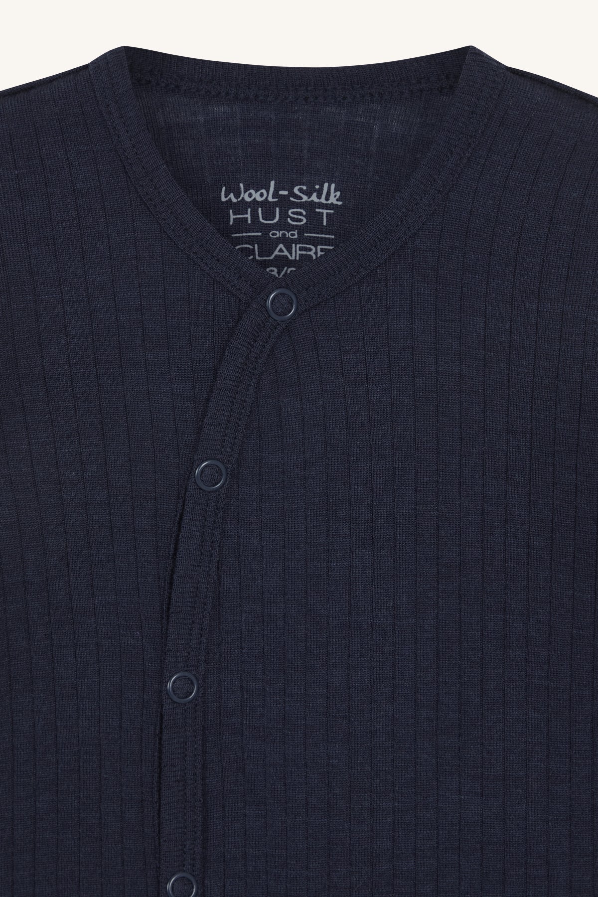 Hust &amp; Claire - Baby Srampler Wolle/ Seide dunkelblau