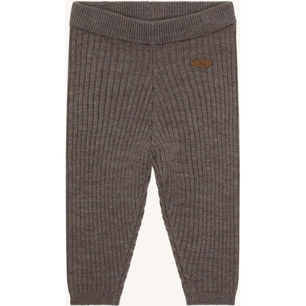 Hust &amp; Claire - Baby Leggings aus Merinowolle Braun