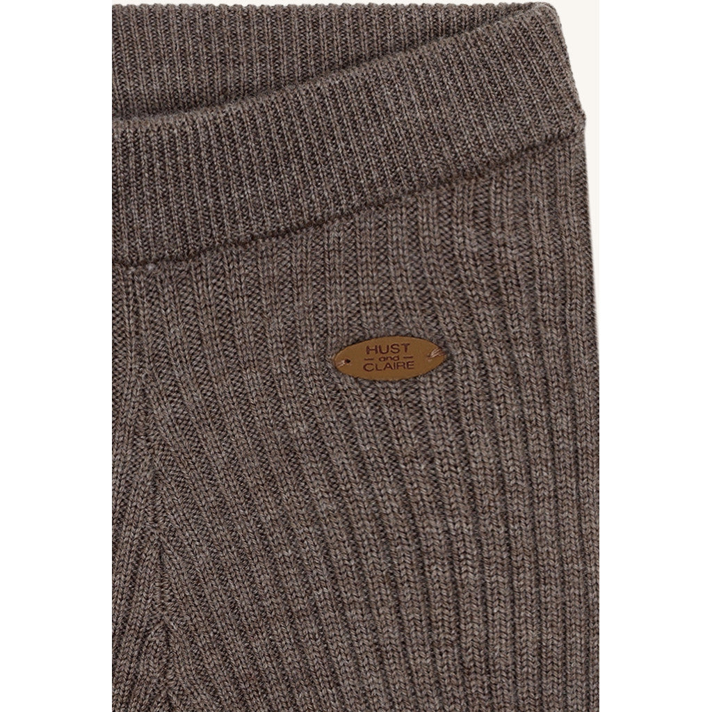Hust &amp; Claire - Baby Leggings aus Merinowolle Braun