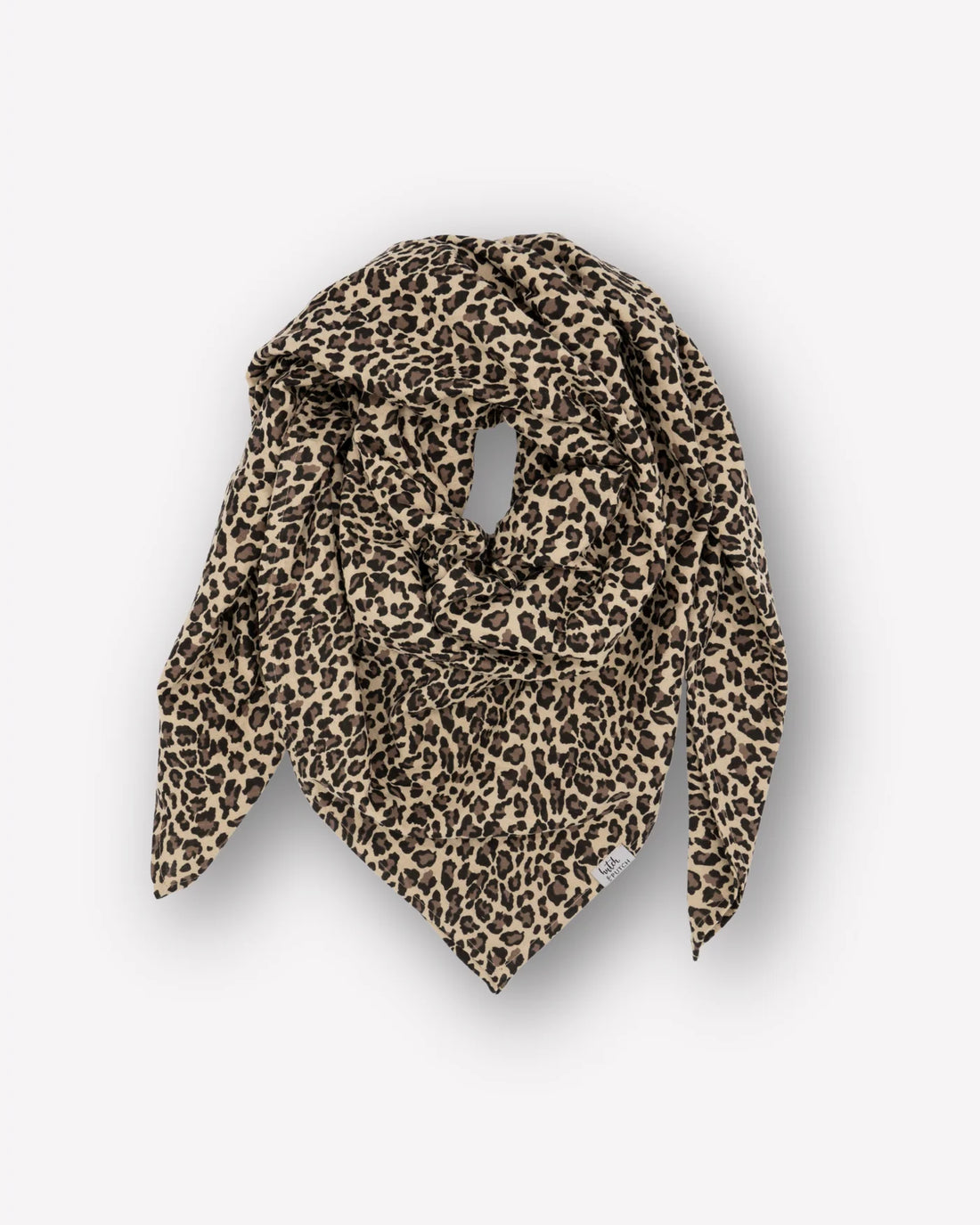 Hutch &amp; Putch - Musselintuch leoprint MINI &amp; ME