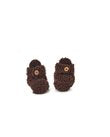 Smallstuff - Babyschuhe bouclé Merino wolle braun