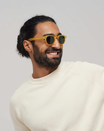 Izipizi - Damen Sonnebrille C transparent yellow honey