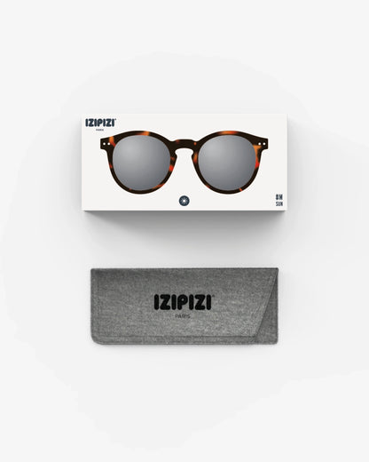 Izipizi - Damen M Sonnenbrille rund groß tortoise