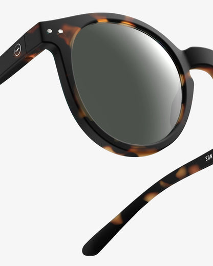 Izipizi - Damen M Sonnenbrille rund groß tortoise