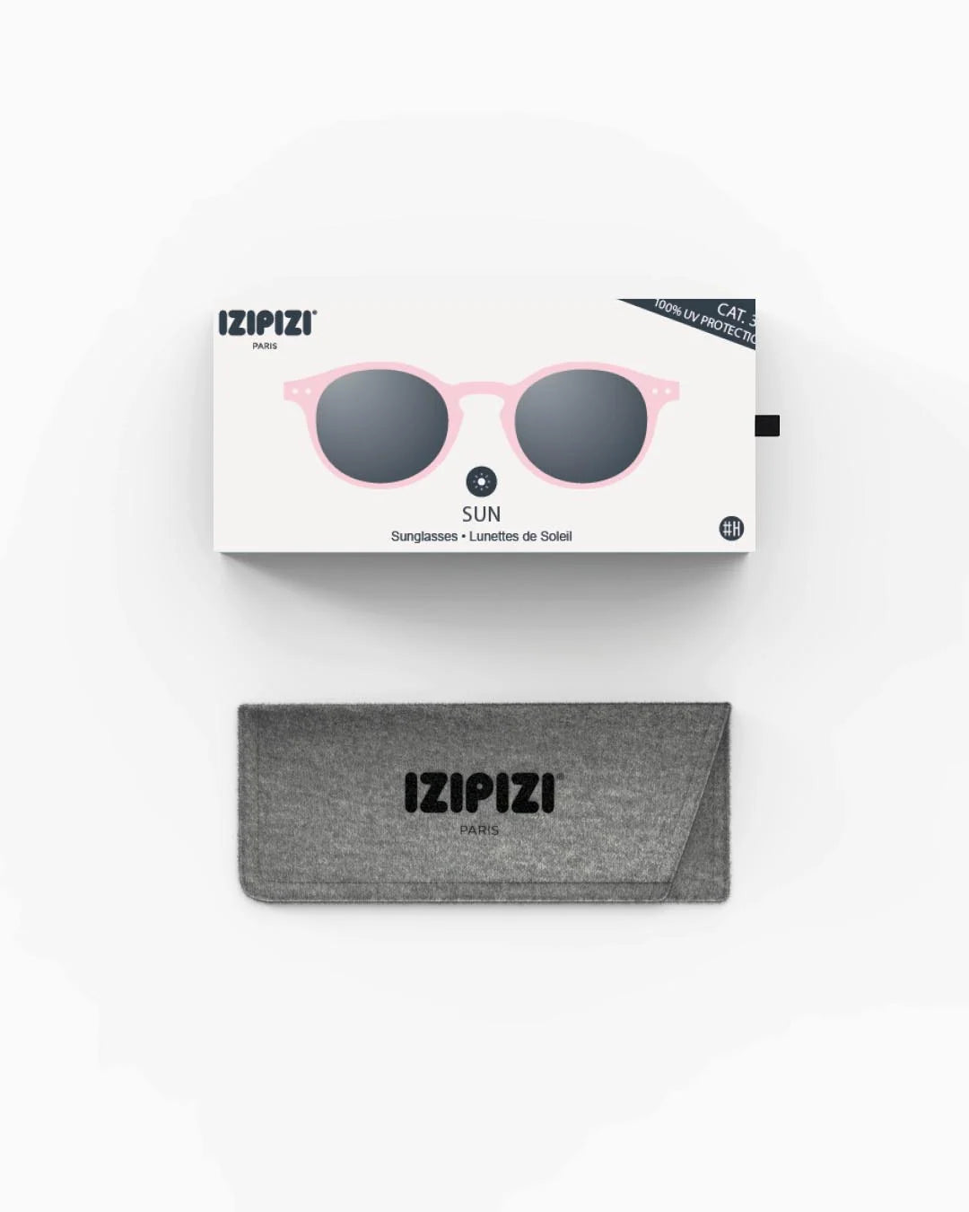 Izipizi - Damen Sonnebrille H transparent rosa