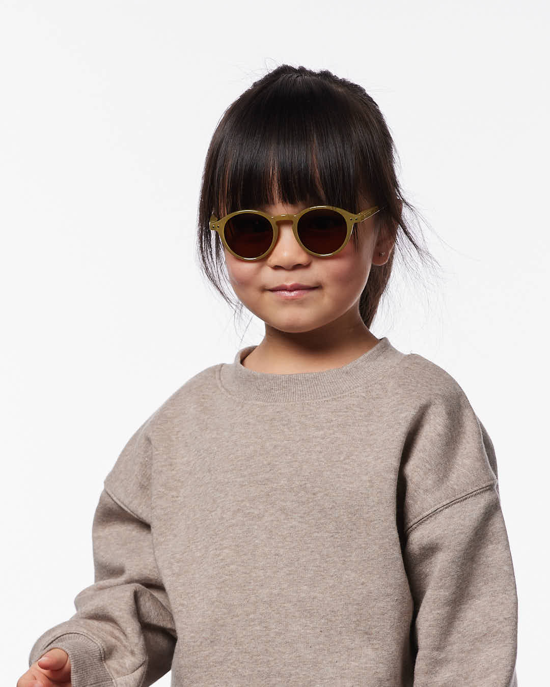 Izipizi - Kinder Sonnebrille D transparent olive