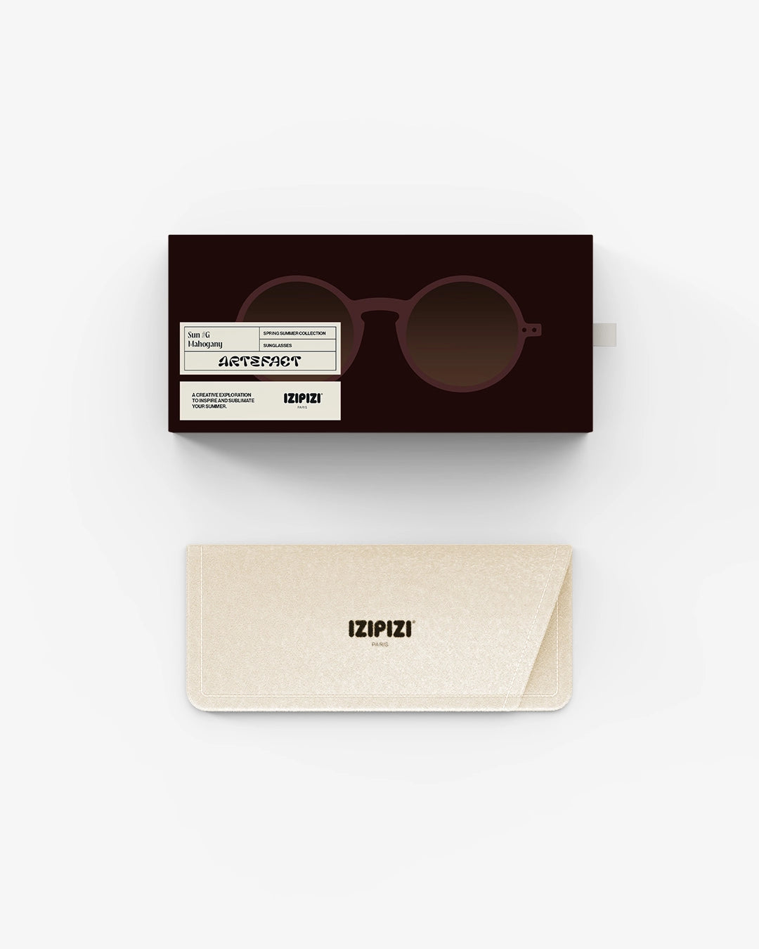 Izipizi - Damen Sonnenbrille G mahogany-braun