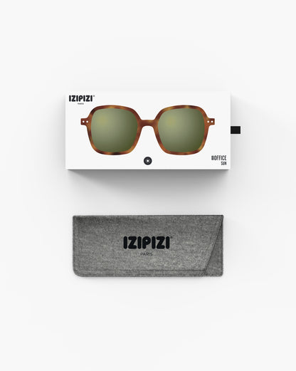 Izipizi - Sonnenbrille für Frauen in braun mit Verpackung