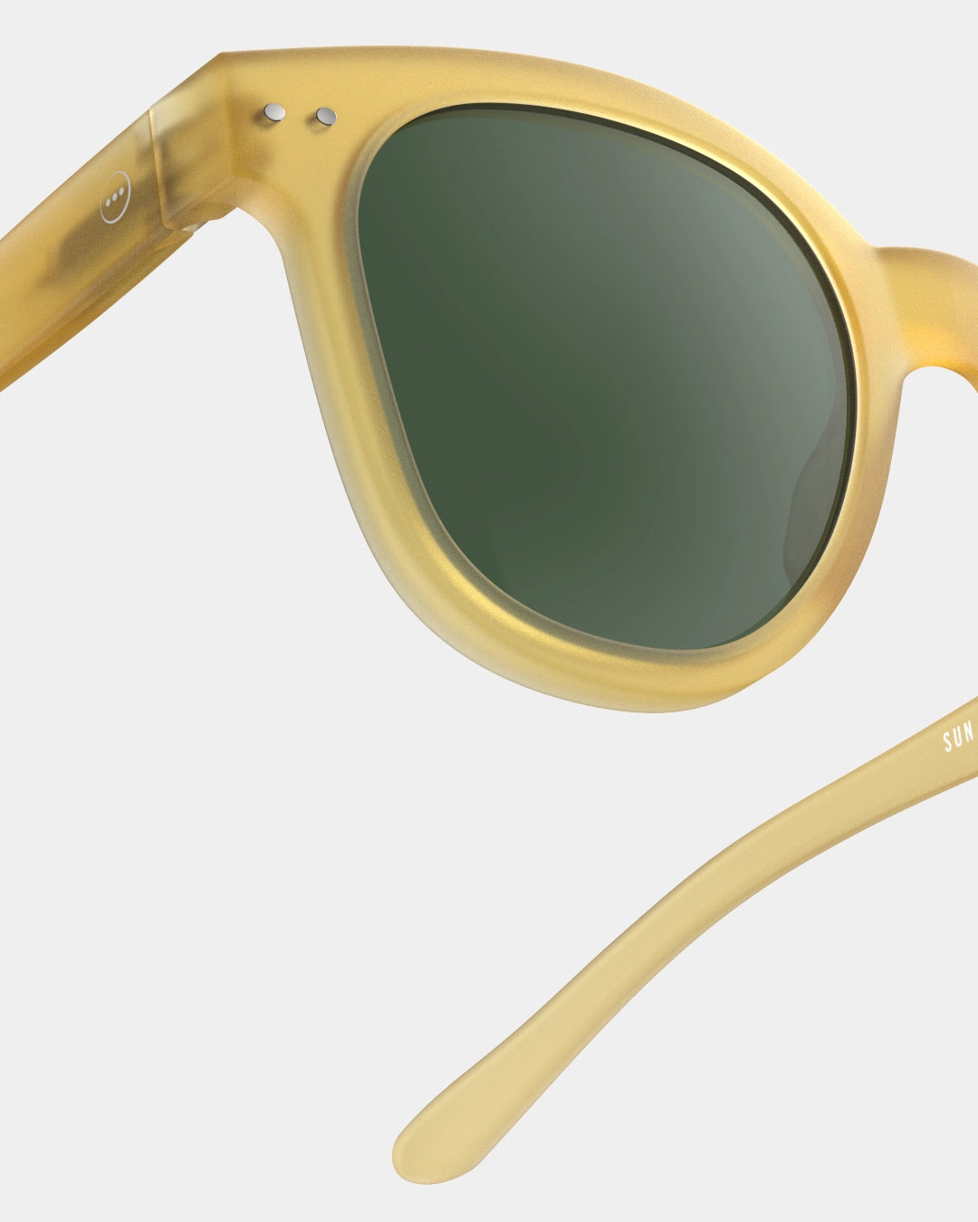 Izipizi - Damen N Sonnenbrille groß transparent gelb