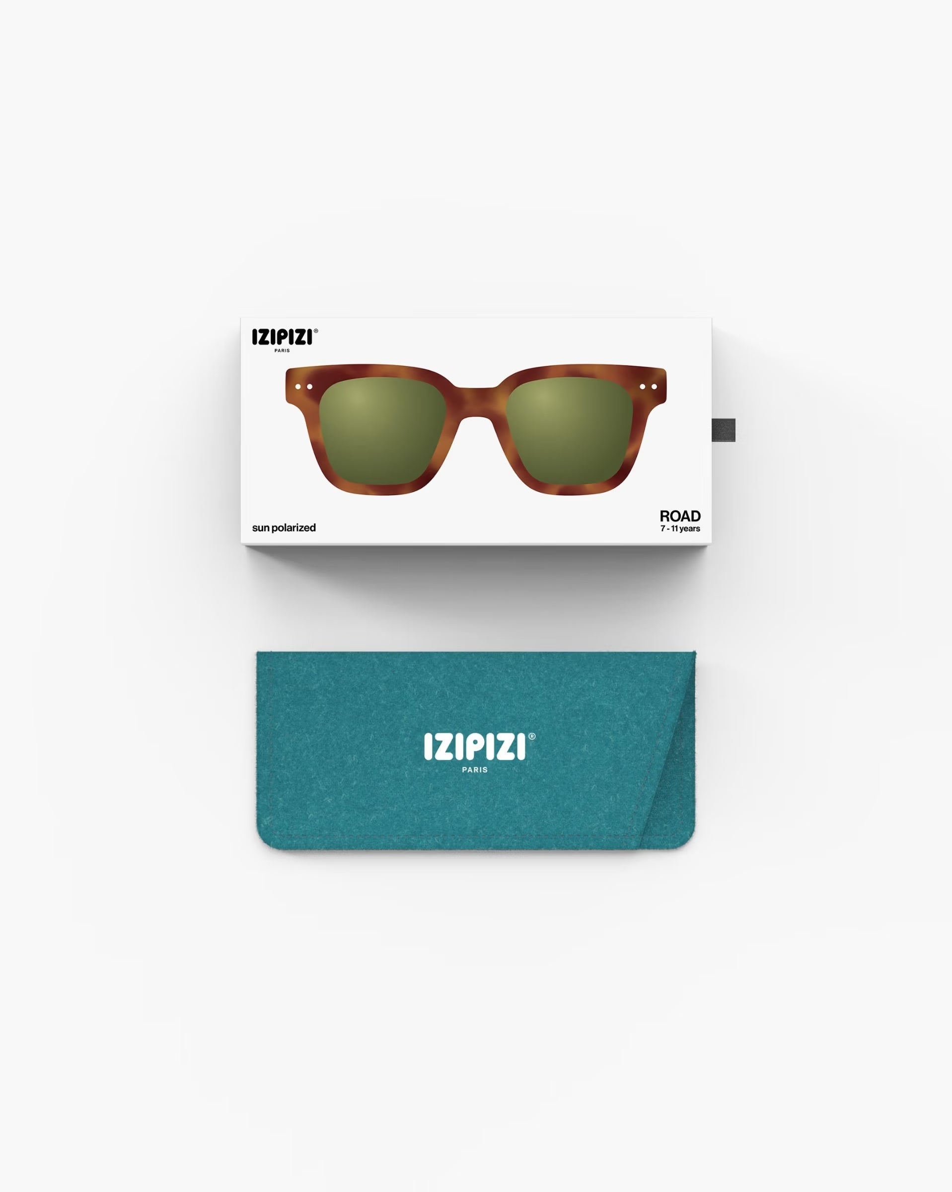 Izipizi - Kinder Sonnenbrille Road Glossy Havane