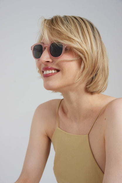 Izipizi - Damen Sonnebrille C transparent rosa MINI &amp; ME