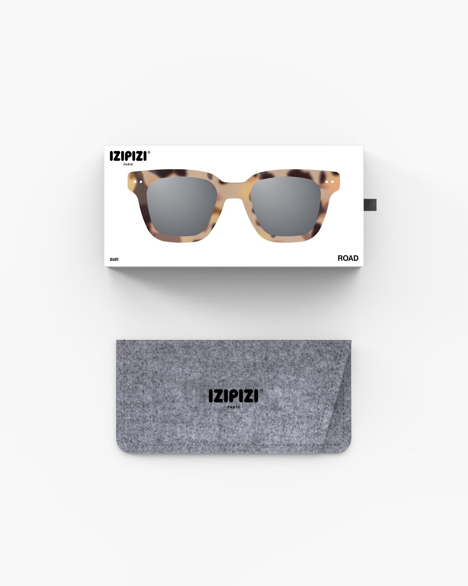 Izipizi - Unisex Sonnenbrille "Sun Road" light tortoise